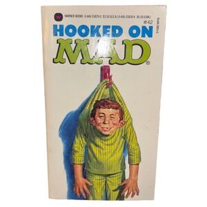 Hooked on MAD |‎ #42 | Paperback Book | 1987 | Warner Books | Alfred E Neuman